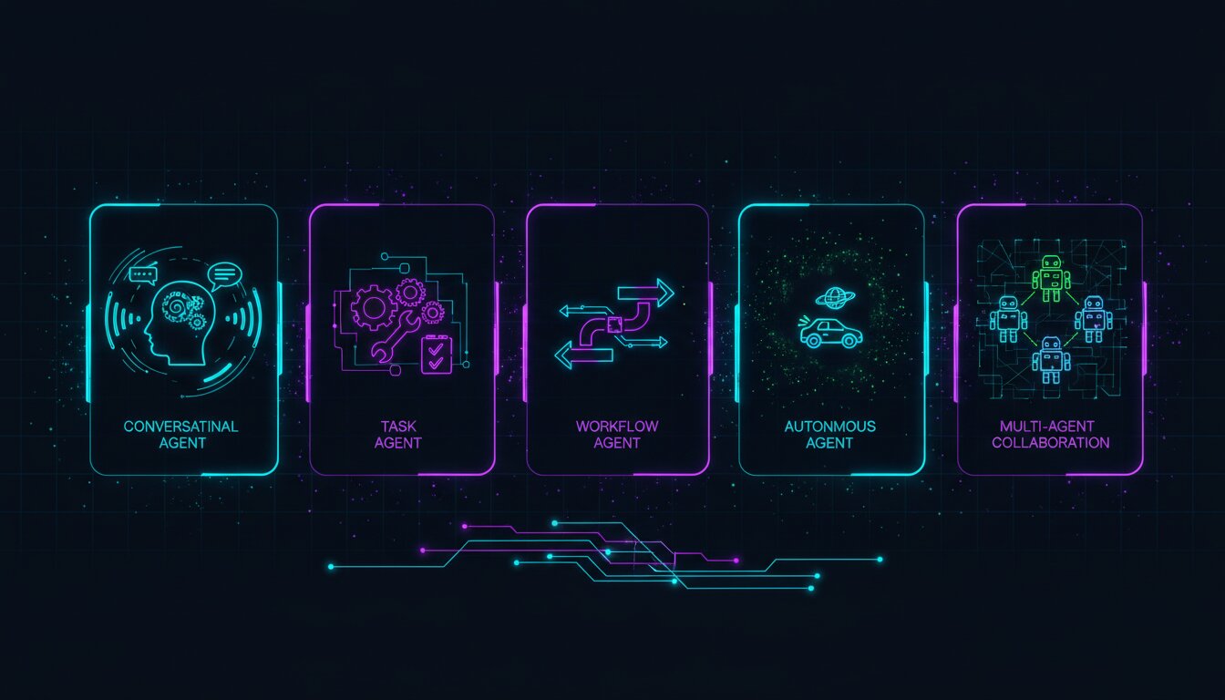 五种AI Agent类型对比